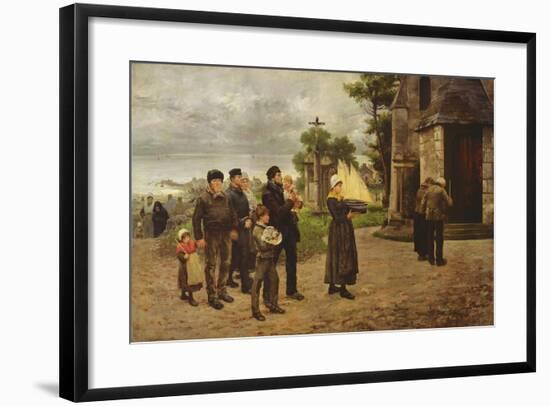 Ex-Voto, 1880-Ulysse Louis Auguste Butin-Framed Giclee Print