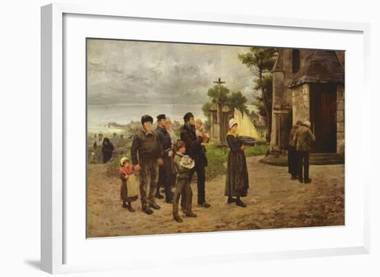 Ex-Voto, 1880-Ulysse Louis Auguste Butin-Framed Giclee Print