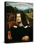 Ex Voto Dedicated to St. Catherine of Siena-Bernardino Luini-Stretched Canvas