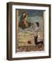 Ex-Voto Depicting Madonna and Child with Man on His Knees Praying, Abbey of St Maria Del Monte-null-Framed Giclee Print