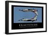 Exactitude: Citation Et Affiche D'Inspiration Et Motivation-null-Framed Photographic Print