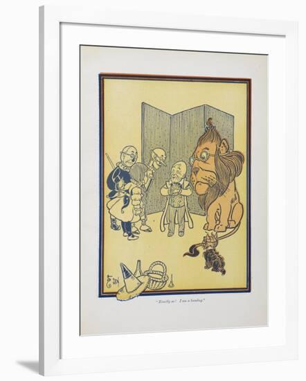 "Exactly So ? I Am a Humbug."-William Denslow-Framed Giclee Print