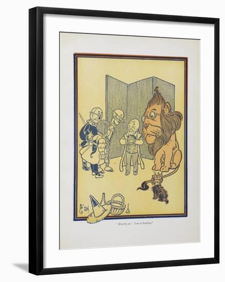 "Exactly So ? I Am a Humbug."-William Denslow-Framed Giclee Print