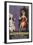 Exalted Flapper "Jazzprinsessan"-null-Framed Art Print