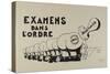 Examens dans l'ordre-null-Stretched Canvas