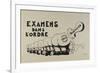 Examens dans l'ordre-null-Framed Giclee Print