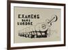 Examens dans l'ordre-null-Framed Giclee Print