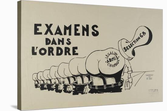 Examens dans l'ordre-null-Stretched Canvas