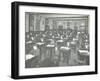 Examination Class for Male and Female Students, Queens Road Evening Institute, London, 1908-null-Framed Photographic Print