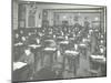 Examination Class for Male and Female Students, Queens Road Evening Institute, London, 1908-null-Mounted Photographic Print