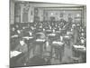 Examination Class for Male and Female Students, Queens Road Evening Institute, London, 1908-null-Mounted Photographic Print