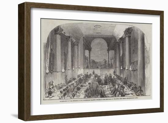 Examination of the Students of the Cheltenham Training College-null-Framed Giclee Print