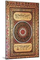 Examples of Arabic Writing in Thuluth and Kufique Calligraphy, Syria-null-Mounted Giclee Print
