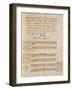 Examples of Polyphonic Music, from the Treatise on Harmonic Consonances, 1717-Benedetto Marcello-Framed Giclee Print