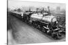 Examples of the Great Northern Locomotives from 1862 and 1924-null-Stretched Canvas