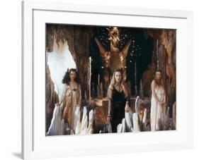 Excalibur by John Boorman with Cherie Lunghi (g, Guenievre), Helen Mirren (c, fee Morgane), 1981 (p-null-Framed Photo