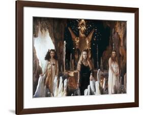 Excalibur by John Boorman with Cherie Lunghi (g, Guenievre), Helen Mirren (c, fee Morgane), 1981 (p-null-Framed Photo