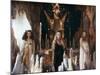 Excalibur by John Boorman with Cherie Lunghi (g, Guenievre), Helen Mirren (c, fee Morgane), 1981 (p-null-Mounted Photo