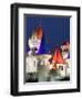 Excalibur Casino, Las Vegas, Nevada, USA-Walter Bibikow-Framed Photographic Print