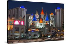 Excalibur Hotel and Casino, Las Vegas, Nevada, United States of America, North America-Alan Copson-Stretched Canvas