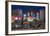 Excalibur Hotel and Casino, Las Vegas, Nevada, United States of America, North America-Alan Copson-Framed Photographic Print