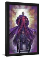 Excalibur No.4 Cover: Magneto and Professor X-null-Lamina Framed Poster