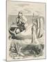 Excalibur Restored-Daniel Maclise-Mounted Art Print