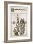 Excalibur the Sword, illustration from 'The Story of King Arthur and his Knights', 1903-Howard Pyle-Framed Giclee Print
