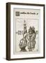 Excalibur the Sword, illustration from 'The Story of King Arthur and his Knights', 1903-Howard Pyle-Framed Giclee Print
