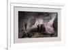 Excavated Church in the Caverns at Inkermann Looking West, Crimea, Ukraine, 1855-Day & Son-Framed Giclee Print