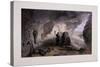 Excavated Church in the Caverns at Inkermann Looking West, Crimea, Ukraine, 1855-Day & Son-Stretched Canvas