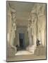 Excavated temple of Gyrshe, Nubia, 19th century-David Roberts-Mounted Giclee Print
