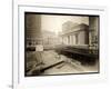 Excavation Site at 42nd Street and Park Avenue, New York, c.1920-Byron Company-Framed Giclee Print