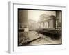Excavation Site at 42nd Street and Park Avenue, New York, c.1920-Byron Company-Framed Giclee Print