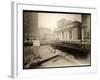 Excavation Site at 42nd Street and Park Avenue, New York, c.1920-Byron Company-Framed Giclee Print