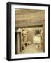 Excavations at the Archaeological Site of Akrotiri on Thera, Now Santorini, Greece-null-Framed Giclee Print
