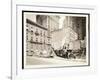 Excavations at the Building Site for the Aeolian Company Building at 5th Avenue and 54th Street,…-Byron Company-Framed Giclee Print