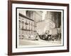 Excavations at the Building Site for the Aeolian Company Building at 5th Avenue and 54th Street,…-Byron Company-Framed Giclee Print