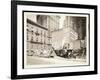 Excavations at the Building Site for the Aeolian Company Building at 5th Avenue and 54th Street,…-Byron Company-Framed Giclee Print