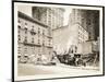 Excavations at the Building Site for the Aeolian Company Building at 5th Avenue and 54th Street,…-Byron Company-Mounted Giclee Print