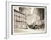 Excavations at the Building Site for the Aeolian Company Building at 5th Avenue and 54th Street,…-Byron Company-Framed Giclee Print