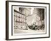 Excavations at the Building Site for the Aeolian Company Building at 5th Avenue and 54th Street,…-Byron Company-Framed Giclee Print