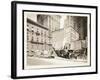 Excavations at the Building Site for the Aeolian Company Building at 5th Avenue and 54th Street,…-Byron Company-Framed Giclee Print