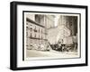 Excavations at the Building Site for the Aeolian Company Building at 5th Avenue and 54th Street,…-Byron Company-Framed Giclee Print