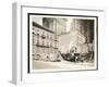 Excavations at the Building Site for the Aeolian Company Building at 5th Avenue and 54th Street,…-Byron Company-Framed Giclee Print