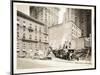 Excavations at the Building Site for the Aeolian Company Building at 5th Avenue and 54th Street,…-Byron Company-Mounted Giclee Print