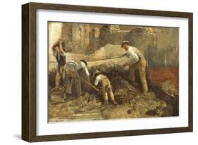 Excavations of Ercolano-Giuseppe Palizzi-Framed Giclee Print