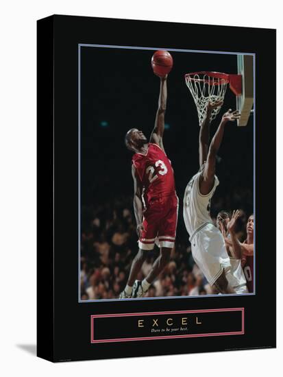 Excel - Basketball-Unknown Unknown-Stretched Canvas