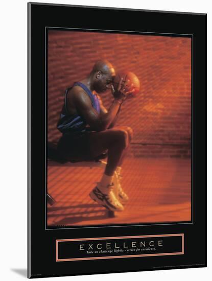 Excellence - Basketball-Unknown Unknown-Mounted Photo