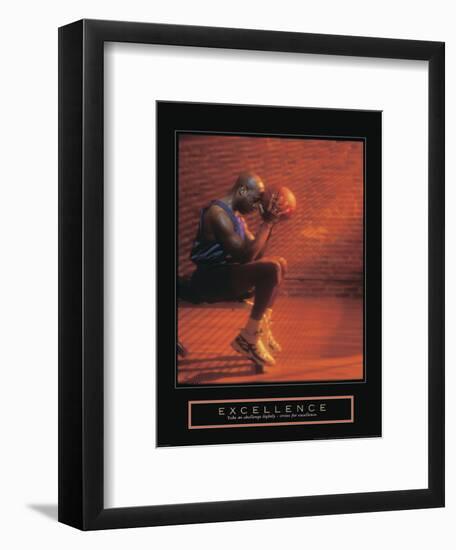 Excellence - Basketball-Unknown Unknown-Framed Photo